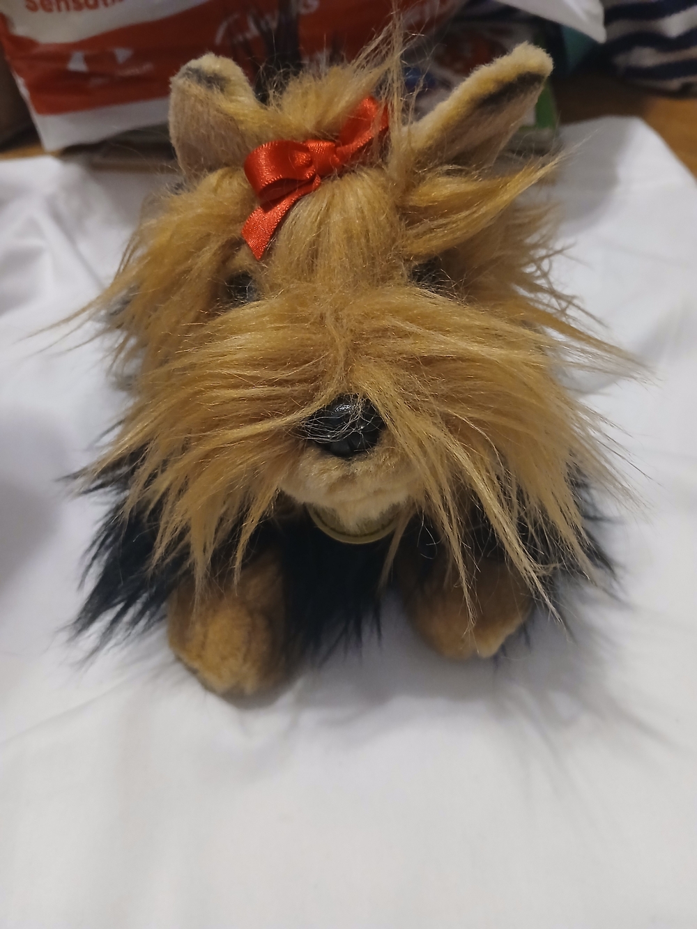 Miyoni by Aurora Yorkshire Terrier Puppy Dog Yorkie 9" Plush Animal Animal